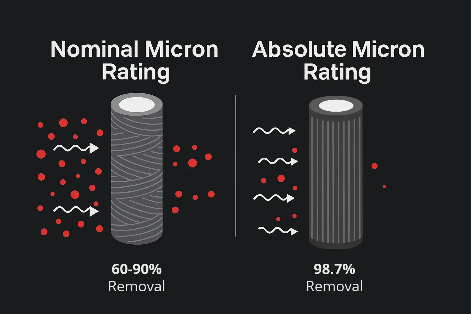 Nominal vs. Absolute Micron Ratings