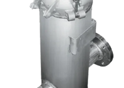Industrial particulate filter rated to 175 PSIG for compressed air systems