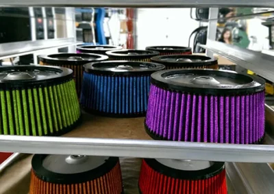 Screamin' Eagle high-flow air filter for Harley-Davidson motorcycles