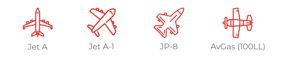 Aviation Fuels that PFP supports - Jet-A, Jet A-1, JP-8, & AvGas. Aviation Fuels that PFP supports - Jet-A, Jet A-1, JP-8, & AvGas.