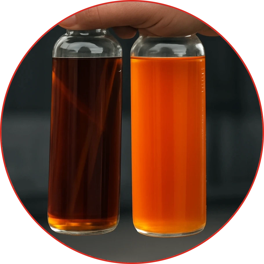 Gearbox & Lube Oil Cleanliness Comparison Gearbox & Lube Oil Cleanliness Comparison