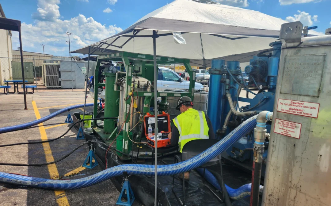 High Velocity Flushing Service Saves Steel Manufacturer